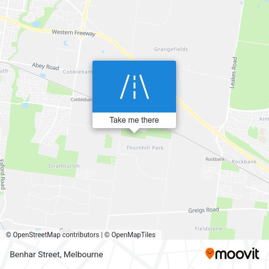 Benhar Street map