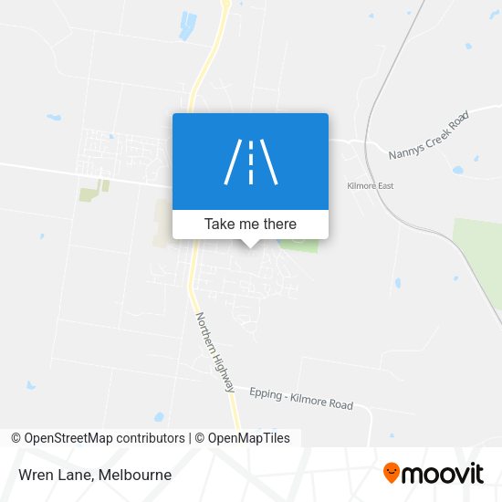 Wren Lane map