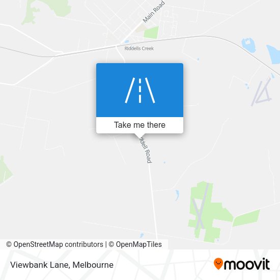 Viewbank Lane map