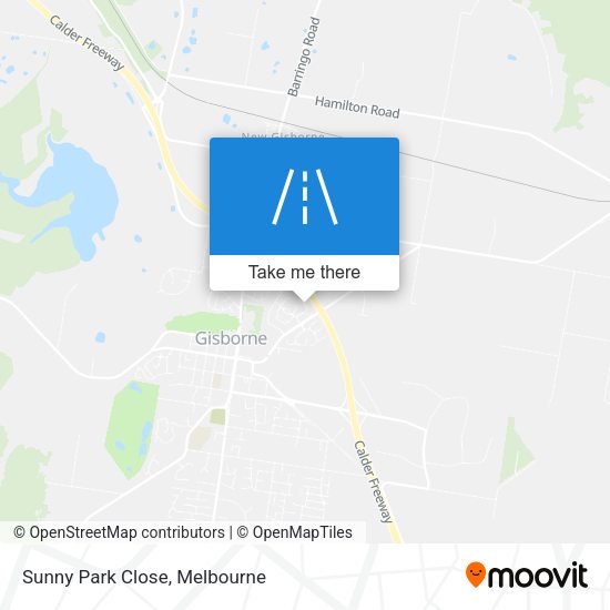 Sunny Park Close map
