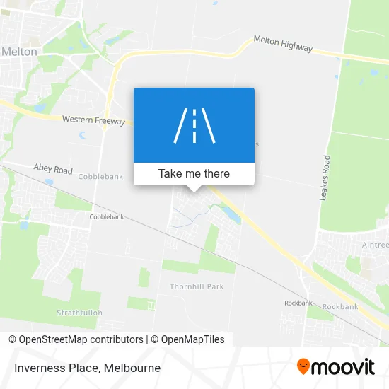 Mapa Inverness Place