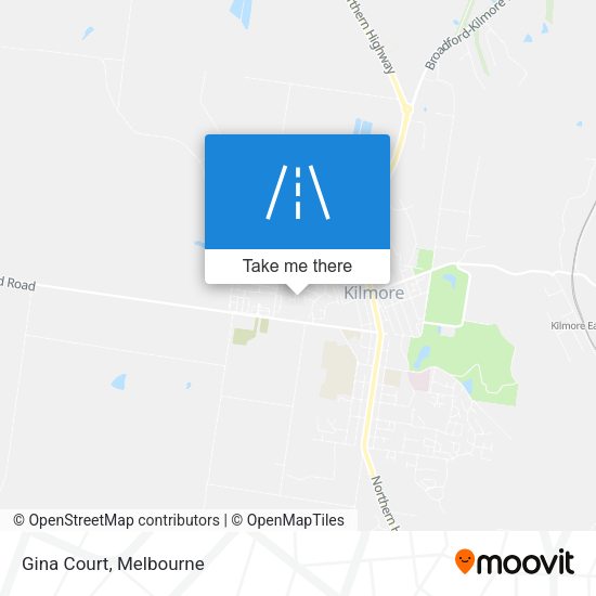 Gina Court map
