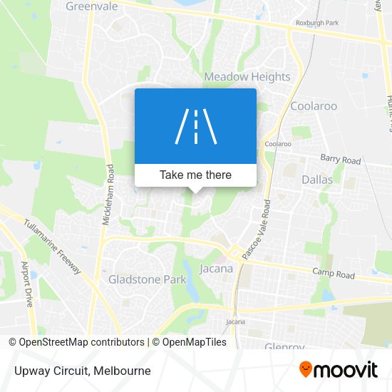 Upway Circuit map