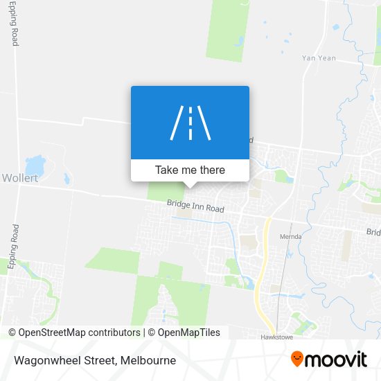 Wagonwheel Street map