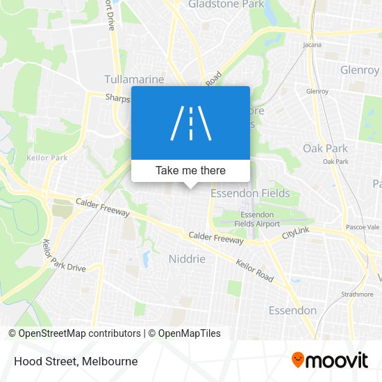 Hood Street map