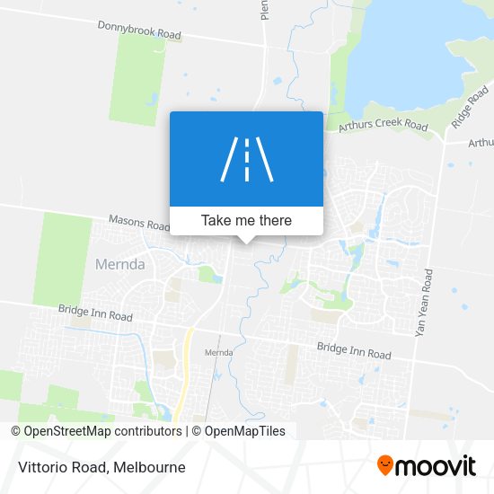 Vittorio Road map
