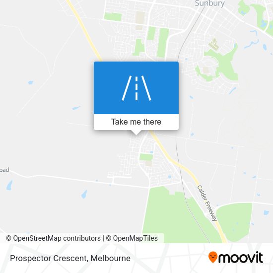 Prospector Crescent map