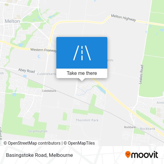 Basingstoke Road map