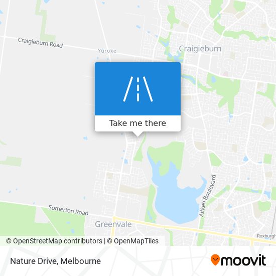 Nature Drive map