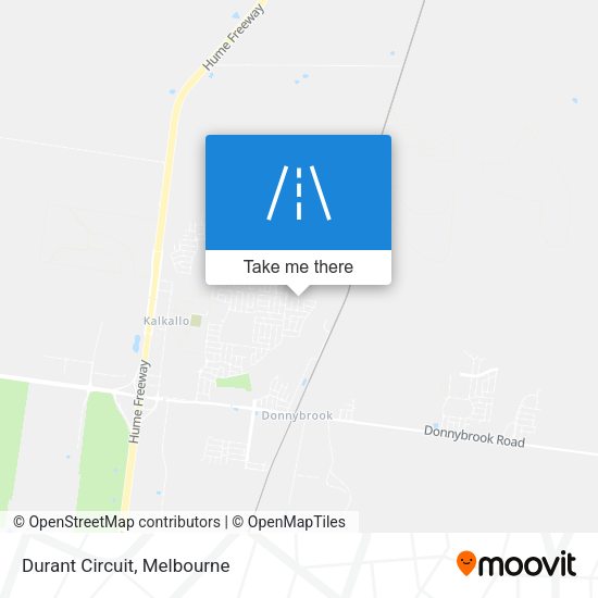 Durant Circuit map