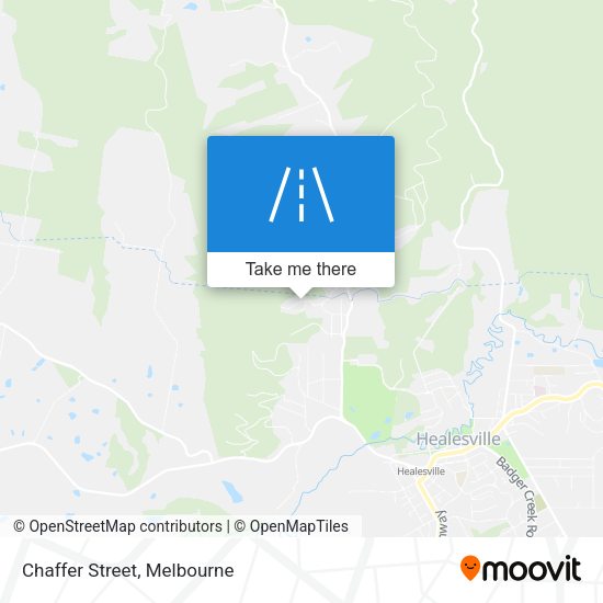 Chaffer Street map