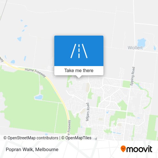 Popran Walk map