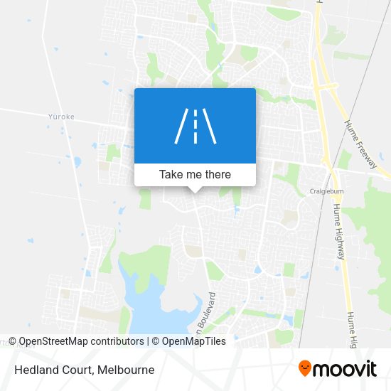 Hedland Court map