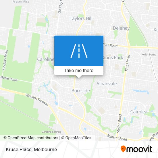 Kruse Place map