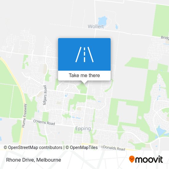Rhone Drive map