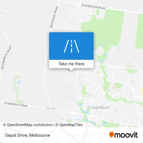 Sepal Drive map