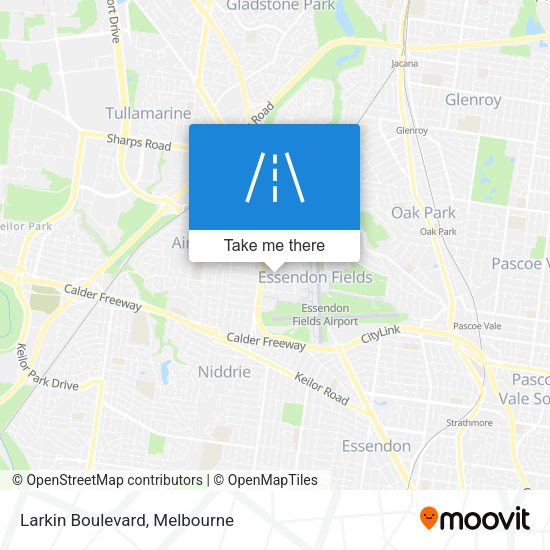 Larkin Boulevard map