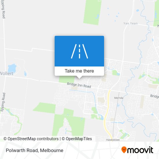 Polwarth Road map