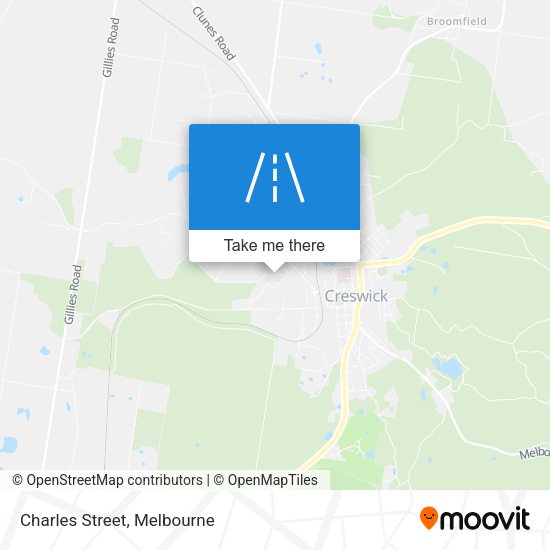 Charles Street map