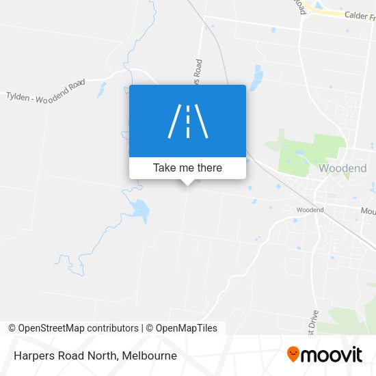 Harpers Road North map