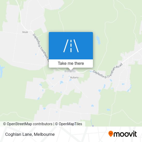 Coghlan Lane map