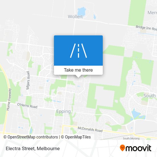 Electra Street map