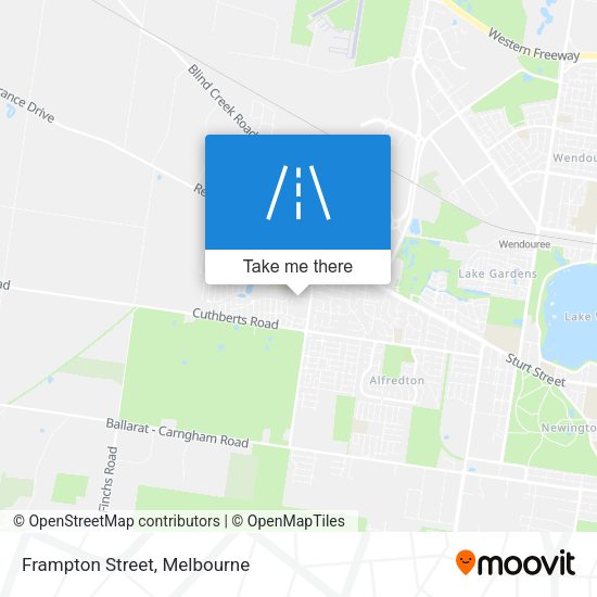 Frampton Street map