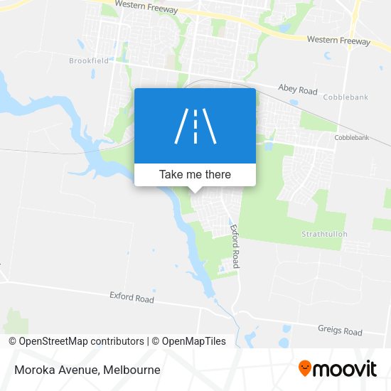 Moroka Avenue map