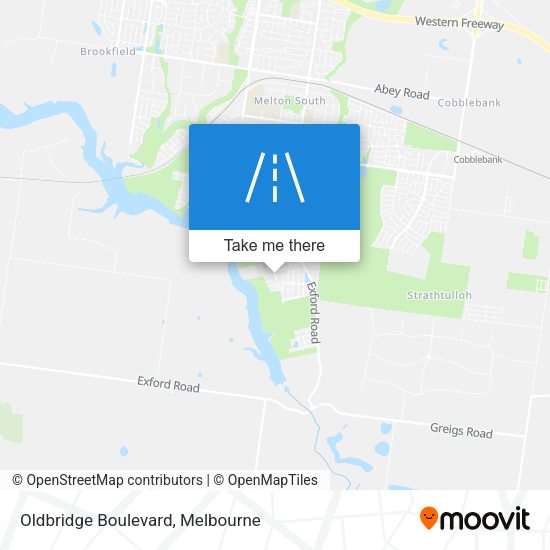 Oldbridge Boulevard map