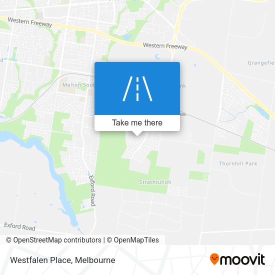 Westfalen Place map