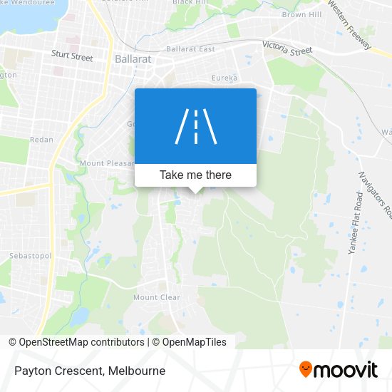 Payton Crescent map