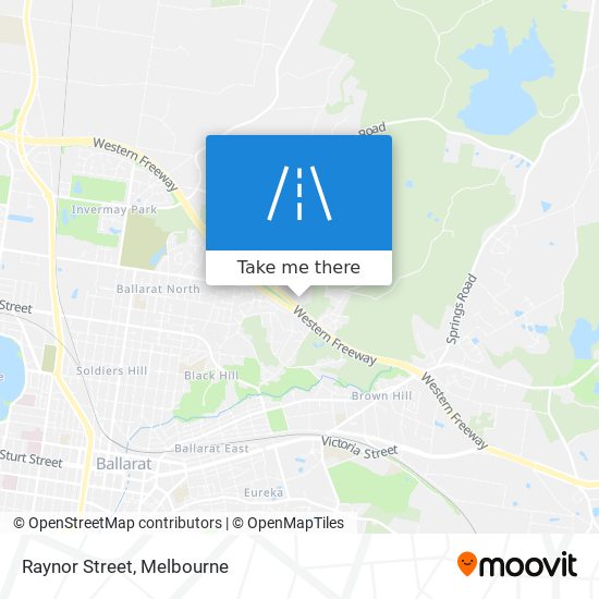 Raynor Street map