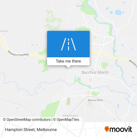 Hampton Street map