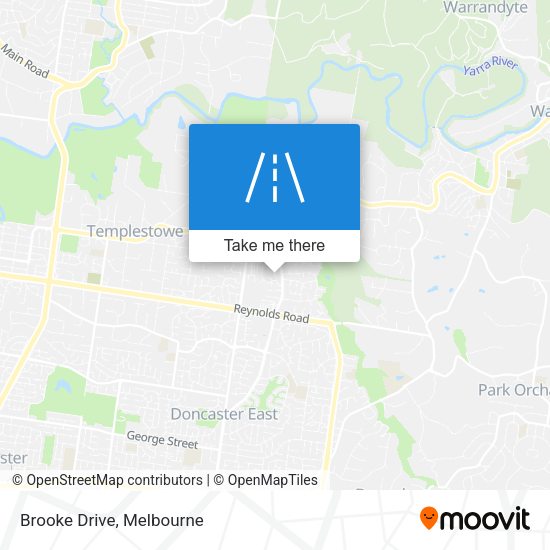 Brooke Drive map
