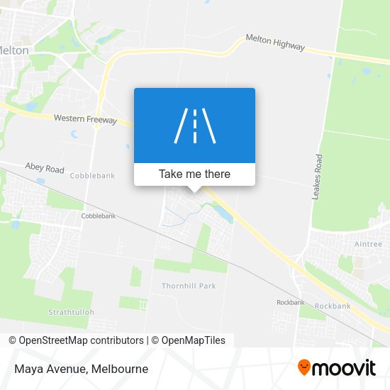 Maya Avenue map