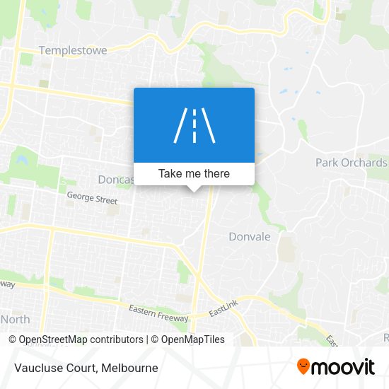 Vaucluse Court map