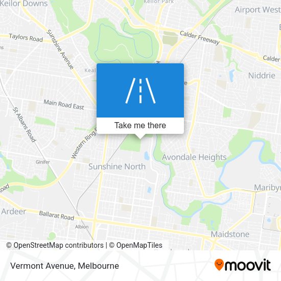 Vermont Avenue map