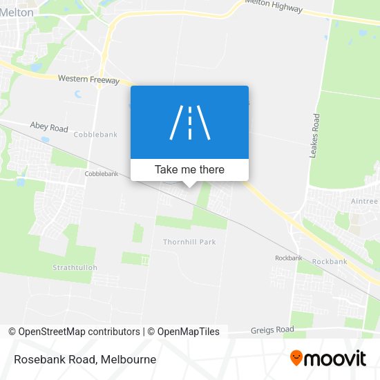 Rosebank Road map