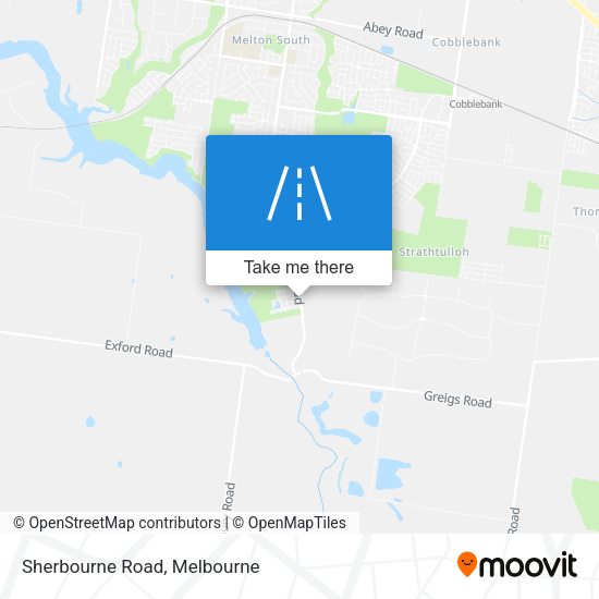 Sherbourne Road map