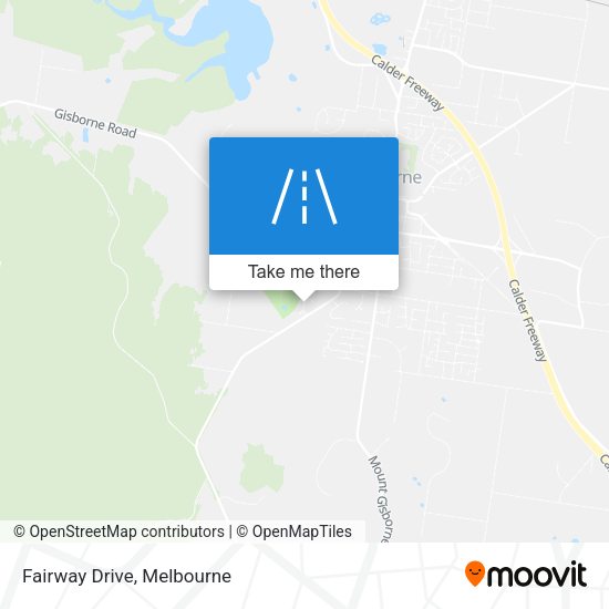 Fairway Drive map