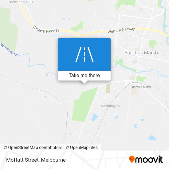 Moffatt Street map
