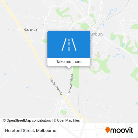 Hereford Street map