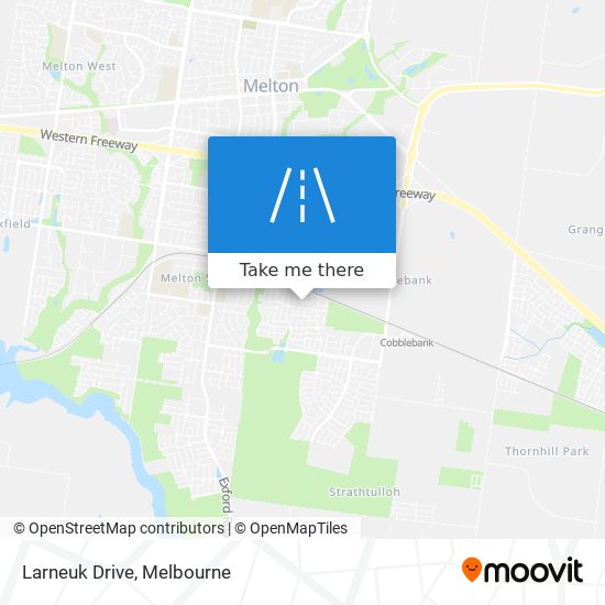 Larneuk Drive map