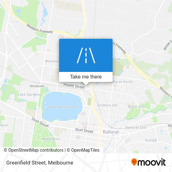 Greenfield Street map