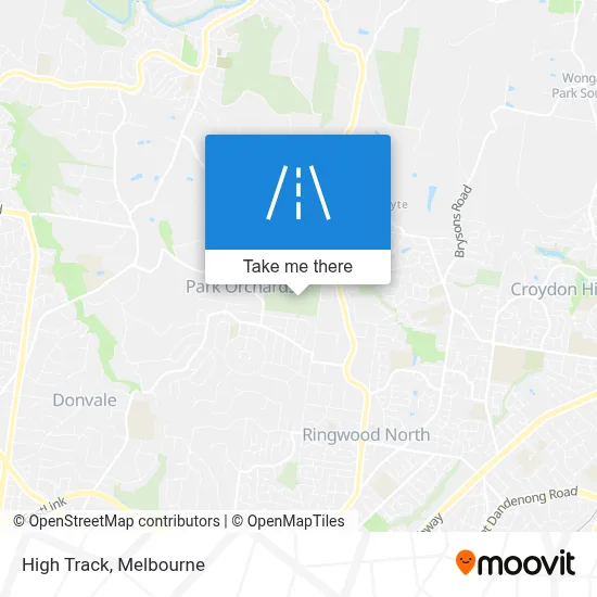 Mapa High Track
