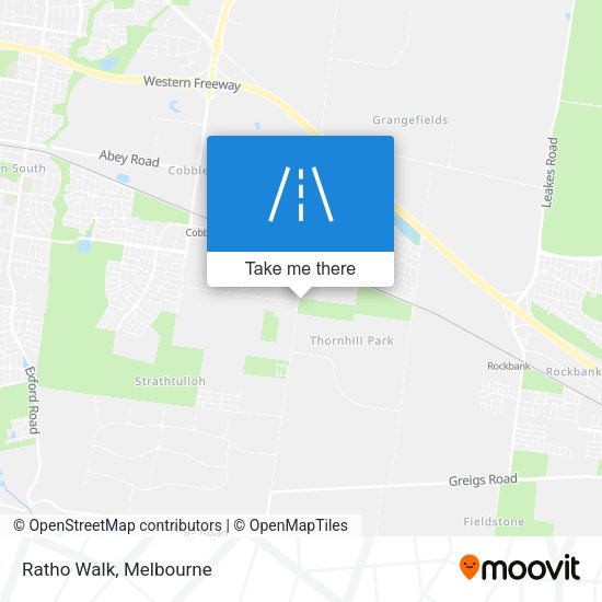 Ratho Walk map