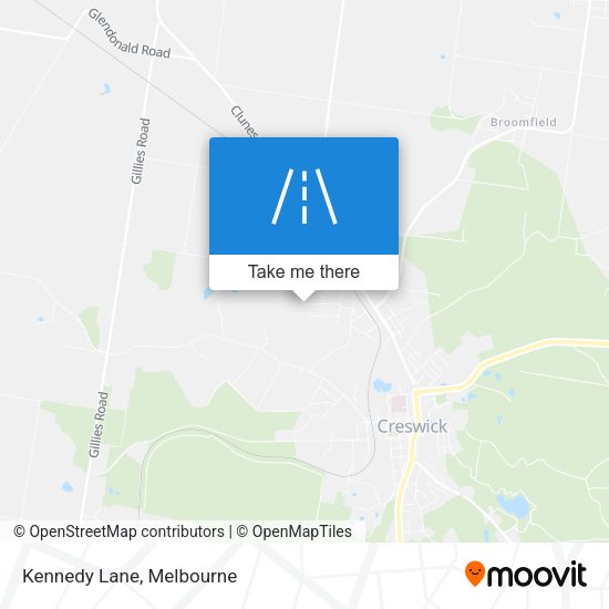 Kennedy Lane map