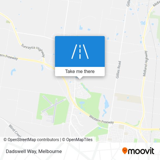 Dadswell Way map