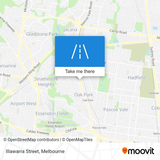 Illawarra Street map
