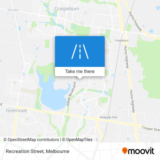 Recreation Street map